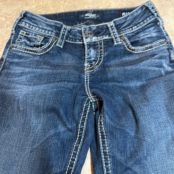 Women’s Mid straight fit silver jeans size 26 x 32 - Picture 2 of 6